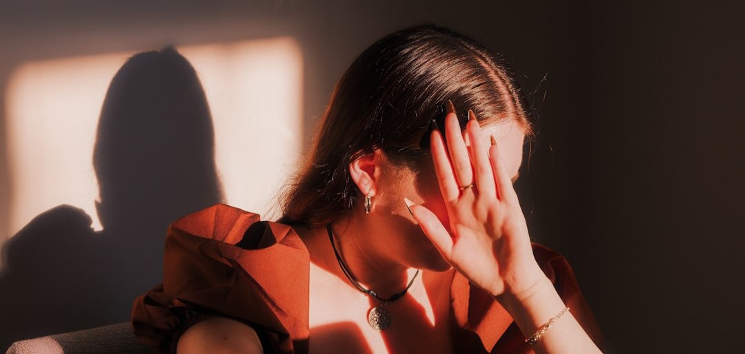 person facing emotional challenge